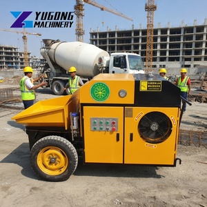 15KW 6m³/h Small Concrete <b>Pump</b> YG-10 with 20m Vertical Lift - Product Image 3