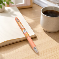 Stylo Gel Effaçable Tendance Motif Chiot Pointe ST 0,5 mm Frottement Fournitures Scolaires Enfants Étudiants