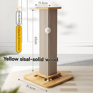 Özel Modern kedi ağacı kulesi kendinden eğlenceli dikey tırmanma çerçeve ile aşınmaya dayanıklı Sisal çizilmeye kurulu - Product Image 6
