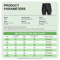 Shorts de protection des hanches pour le ski, rembourrés en mousse HD, pantalons de protection contre les chocs pour le snowboard, pour hommes et femmes, vente en gros, livraison rapide