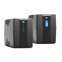 UPS Offline 1000VA/600W untuk komputer dan CCTV produk elektronik konsumen