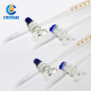 بوريت كورديال بورو 3.3 شيلباخ من الفئة أ مع صنبور مستقيم من البولي تترافلورو إيثيلين للاستخدام المخبري - Product Image 1