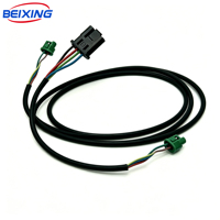 A00006 BeiXing Kabel Harness Mobil Kustom untuk Otomotif, Inti Tembaga PVC IP66 12V 860mm