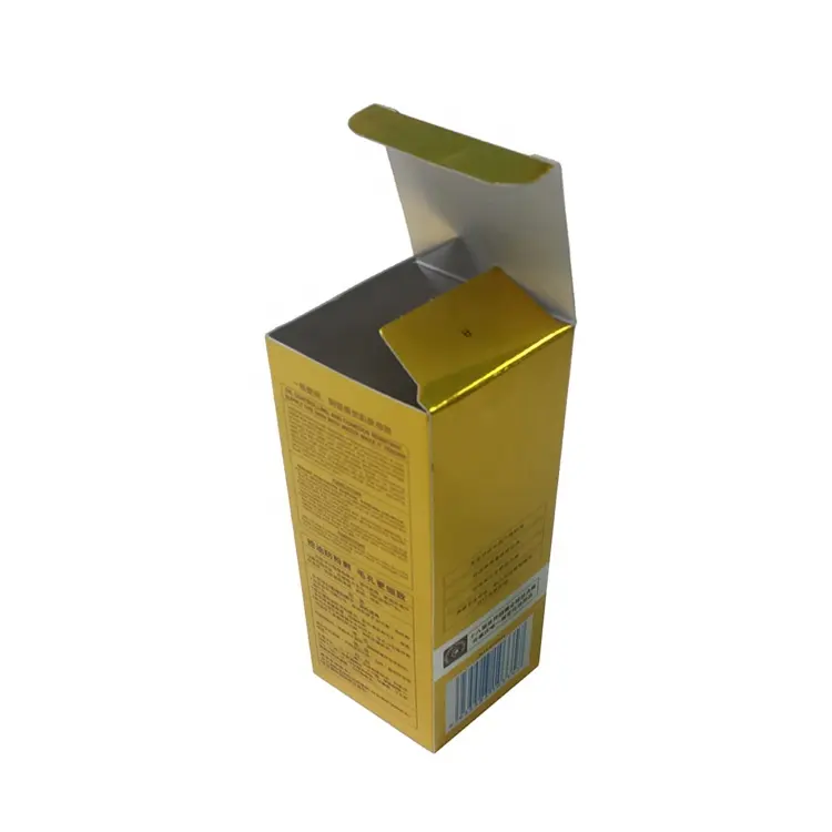 Customized Wholesale Personalized Collapsible Gift Boxes Packaging Yellow Card Box