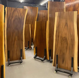 Plus de design en vente de qualité supérieure Design unique Forme naturelle Dessus de table Chêne Noyer Bois massif <span class=keywords><strong>Live</strong></span> <span class=keywords><strong>Edge</strong></span> Table à manger Dalle de bois - Product Image 1