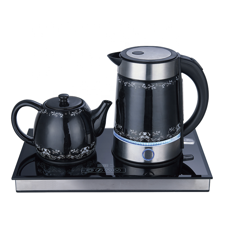 Porcelana té eléctrico creador conjunto
