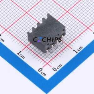 BCS-104-L-D-HE Pin Socket Bent Lead Through Hole,P=2.54mm Connector 2.54mm 2.54mm Square Hole Right Angle Insert - Product Image 1