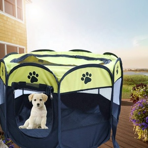 ขายร้อนสุนัข Playpen พับสัตว์เลี้ยงออกกําลังกายปากกาเต็นท์สุนัขสุนัขบ้านสนามเด็กเล่นสําหรับลูกสุนัขสุนัขและแมวกระต่ายในร่มกลางแจ้ง - Product Image 2