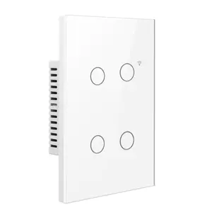 Americano Standard USW8841W 15 amp 4 gang wifi controllato smart luce elettrica per luci a led