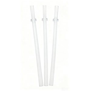 Chất Lượng Cao Bpa-Miễn Phí Silicone Ống Hút Tùy Chỉnh Kích Thước Màu Sắc Cho Đặc Sản Đồ Uống Sinh Tố Bát Cao Cocktail Kính - Product Image 1
