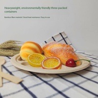 Vente Flash - Prix Usine - Plateau à Vaisselle en Pulpe de Bambou Compostable de Haute Qualité - Naturel et Sain