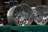 FANXI Nouvelles jantes forgées concaves polies sur mesure 22x12 8x170 -44mm 24x14 6x135 pour Ford F150 F250 F350 8 trous
