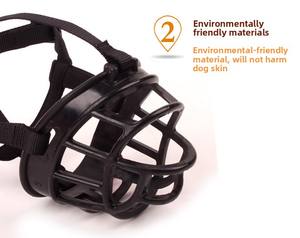 Respirant Chine Fabrication Durable En Plastique Réglable Chien Muselières Collier De Chien Anti-Morsure <span class=keywords><strong>pour</strong></span> Mâcher Mordre Masque De Récupération - Product Image 4