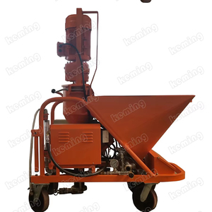 Pompe à mortier entièrement automatique 240v Machine à enduire au plâtre <span class=keywords><strong>de</strong></span> gypse Pulvérisateur <span class=keywords><strong>de</strong></span> gypse pour <span class=keywords><strong>la</strong></span> <span class=keywords><strong>construction</strong></span> - Product Image 1