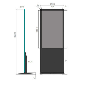 Skyseen tùy chỉnh bán buôn kỹ thuật số biển kiosk 4K cho nhà hàng trong nhà quảng cáo quán cà phê đơn đặt hàng cho các cửa hàng bán lẻ OEM - Product Image 6