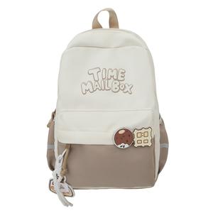 Mochila de Nailon de Nuevo Diseño <span class=keywords><strong>2026</strong></span>, Estilo Universitario, Bolso de Hombro Doble para Mujer, Estilo Fresco, Correa Cruzada, Capacidad de 20-35L - Product Image 6
