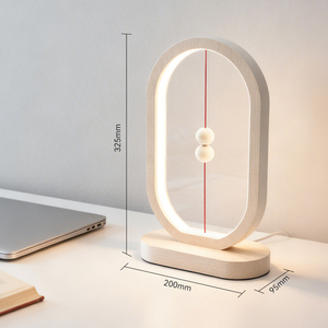 Lámpara <span class=keywords><strong>de</strong></span> <span class=keywords><strong>Noche</strong></span> LED Magnética para Mesa <span class=keywords><strong>de</strong></span> <span class=keywords><strong>Noche</strong></span>, Regalo Empresarial, Decoración Moderna para Dormitorio, Lámpara <span class=keywords><strong>de</strong></span> Escritorio para Hotel - Product Image 3