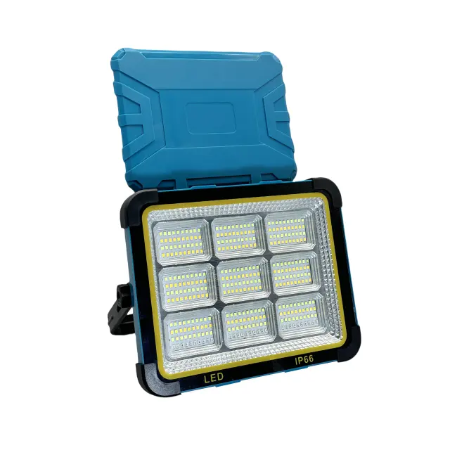 휴대용 야외 태양열 캠핑 램프 LED 충전식 방수 램프 USB 모바일 충전기