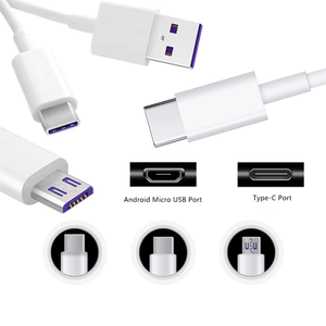 Bán buôn chứng nhận nylon bện hợp kim nhôm 3ft/1m Micro USB cáp OD 3.5mm 2.4A Bạc/Vàng cho tai nghe - Product Image 4
