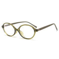 Monture de lunettes FEROCE tendance pour femme, style ovale plat, inspirée des célébrités d'Internet