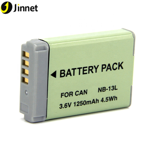 Jinnet NB-13L capacidad 1250mAh <span class=keywords><strong>3</strong></span>,<span class=keywords><strong>2</strong></span> V Tensión de batería de la cámara Digital Pack puede en G7X G5X SX730HS - Product Image 3