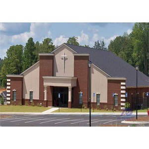 Cobertizo de <span class=keywords><strong>iglesia</strong></span> de metal con estructura de acero de bajo costo edificios prefabricados <span class=keywords><strong>casa</strong></span> - Product Image 1