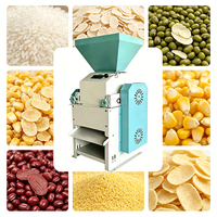 Machine à floquer les céréales pour usage agricole avec garantie prolongée, couverture d'un an, 450 kg/h, moteur et élément de levage en spirale en acier inoxydable 304, CE