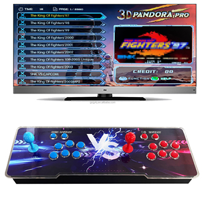 Console de jeu d'<span class=keywords><strong>arcade</strong></span> 32000 1 Jeu classique TV Pandora Box Contrôle par joystick en métal Prise en charge de la langue anglaise 2 joueurs Universel - Product Image 1