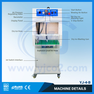 Máquina Eléctrica Nueva <span class=keywords><strong>de</strong></span> <span class=keywords><strong>Limpieza</strong></span> con Hielo Seco con Acero Inoxidable para Mantenimiento <span class=keywords><strong>de</strong></span> <span class=keywords><strong>Pisos</strong></span> <span class=keywords><strong>de</strong></span> Fábrica y Eliminación <span class=keywords><strong>de</strong></span> Manchas Difíciles - Product Image 5
