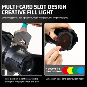 Zsyb yg100 chụp ảnh chuyên nghiệp gobo quang Snoot proiector ảnh phụ kiện <span class=keywords><strong>studio</strong></span> - Product Image 3