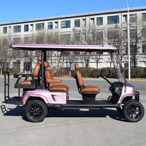 Voiturette de <span class=keywords><strong>golf</strong></span> électrique 6 places à <span class=keywords><strong>prix</strong></span> de gros avec châssis en aluminium, certifiée CE, à vendre - Product Image 3