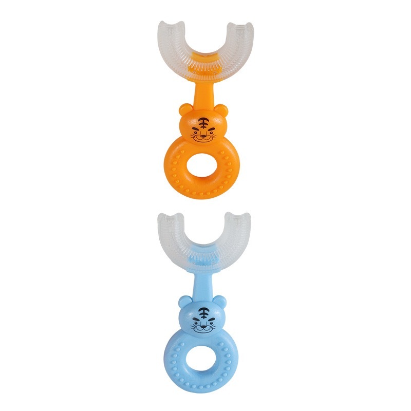 U Shaped Soft Silicone Bristle Head