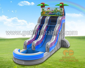 Bouncer Không Khí Nhảy <span class=keywords><strong>Bouncy</strong></span> <span class=keywords><strong>Castle</strong></span> Bounce House 18 Oz Thương Mại Inflatable Jungle Trượt Nước - Product Image 2