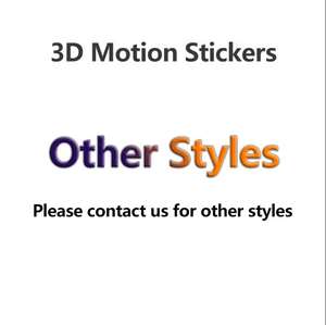 1200 Designs Autocollants et Décalcomanies 3D Lenticulaires Adhésifs à Effet de Mouvement Anime pour Voiture, Ordinateur Portable, Réfrigérateur, Imperméables - Product Image 5