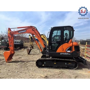รถขุดขนาดเล็ก Doosan DX60 มือสองคุณภาพสูง ใช้งานได้จริง 100% เหมาะสำหรับงานก่อสร้างในฟาร์ม ชั่วโมงการทำงานต่ำ พร้อมจัดส่ง - Product Image 2