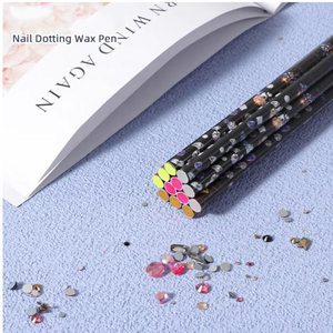 4 couleurs Stylo applicateur de strass et pierres à ongles auto-adhésives, Outils de manucure - Product Image 2