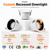 Expédition rapide Led Downlights 4 pouces 5 pouces 6 pouces Encastré Plafond Rénovation Lumières 30W Dimmable Spot Downlight