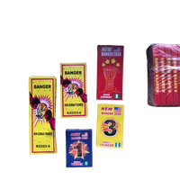 K0201 1 Bang Match Cracker Loud Thunder Friction Banger Toy Fireworks Corsair Match Firecracker for Fun