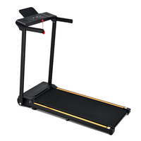 Tapis roulant mécanique pliable Bestgym pour la maison, machine à courir et à marcher, capacité de 100 kg, moteur CC, écran LED, test de fréquence cardiaque
