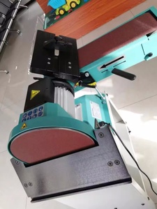 Lijadora de Banda Eléctrica de 230V para Bricolaje, Máquina de Lijado de Pisos, para Trabajos en Madera, para Plantas de Fabricación y Aplicaciones Industriales - Product Image 6