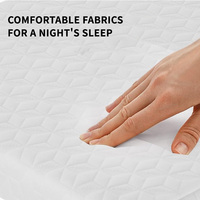 Matelas hybride à ressorts ensachés et mousse à mémoire de forme Queen Size Confort, Soulagement de la pression, Tailles et épaisseurs personnalisées, Fermeté, Vente en gros pour chambre à coucher