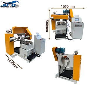 Machine de polissage à plat motorisée automatique 7,5 kW, équipement de finition des surfaces métalliques pour pièces en acier inoxydable et en aluminium - Product Image 3