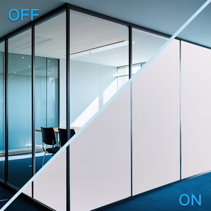 Smart Film <strong>Electronic</strong> Tinting Decorative Smart Mirror Laminated Glass with PVB Ultra Transmittance for Home Use Samples - Product Image 5