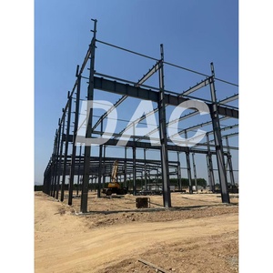 Galpão de Armazenamento Modular Prefabricado de Estrutura de Aço com Design Moderno e Personalizado - Product Image 5
