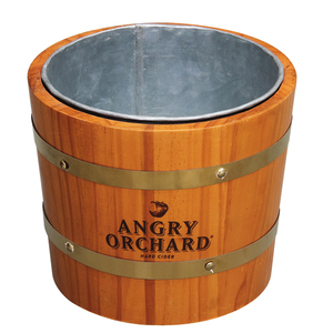 Xô Đá Bia Thủ Công Bằng Gỗ Thùng Rượu Sâm Banh Thùng Đá Bằng Gỗ Xô Đá Bằng Thép Không Gỉ Sang Trọng - Product Image 5