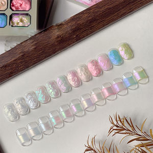 AILANUO - Gel de Uñas Artístico Multicolor de 12 Colores, Diseño de Muestra Gratuita, Autoetiquetado, Textura de Alto Brillo - Product Image 2