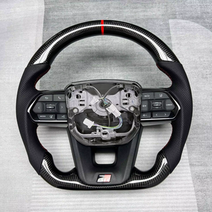 Volante de Fibra de Carbono para <span class=keywords><strong>Toyota</strong></span> Hilux N70 N80 Land Cruiser Prado 120 LC79 LC70 LC200 Corolla Fortune - Product Image 2
