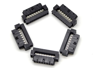 ระยะห่าง 2.0 มม. ชนิด DIN ตัวเรือนไนลอน ใช้กับ PCB ซ็อกเก็ต IDC 2 ชิ้น 2*8P - Product Image 5