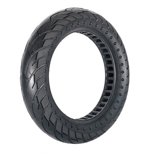 Nedong 12x2.5 Solid Tire Grooved Tread Electric <b>Bicycle</b> Use - Product Image 1