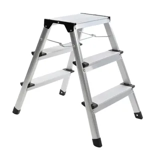 Hot Sale Portable A Shape 2 Step Folding Step Stool Ladder Foldable